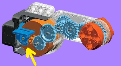 Tutorial Bloque Built in Rotation Sensor de LEGO Mindstorm NXT